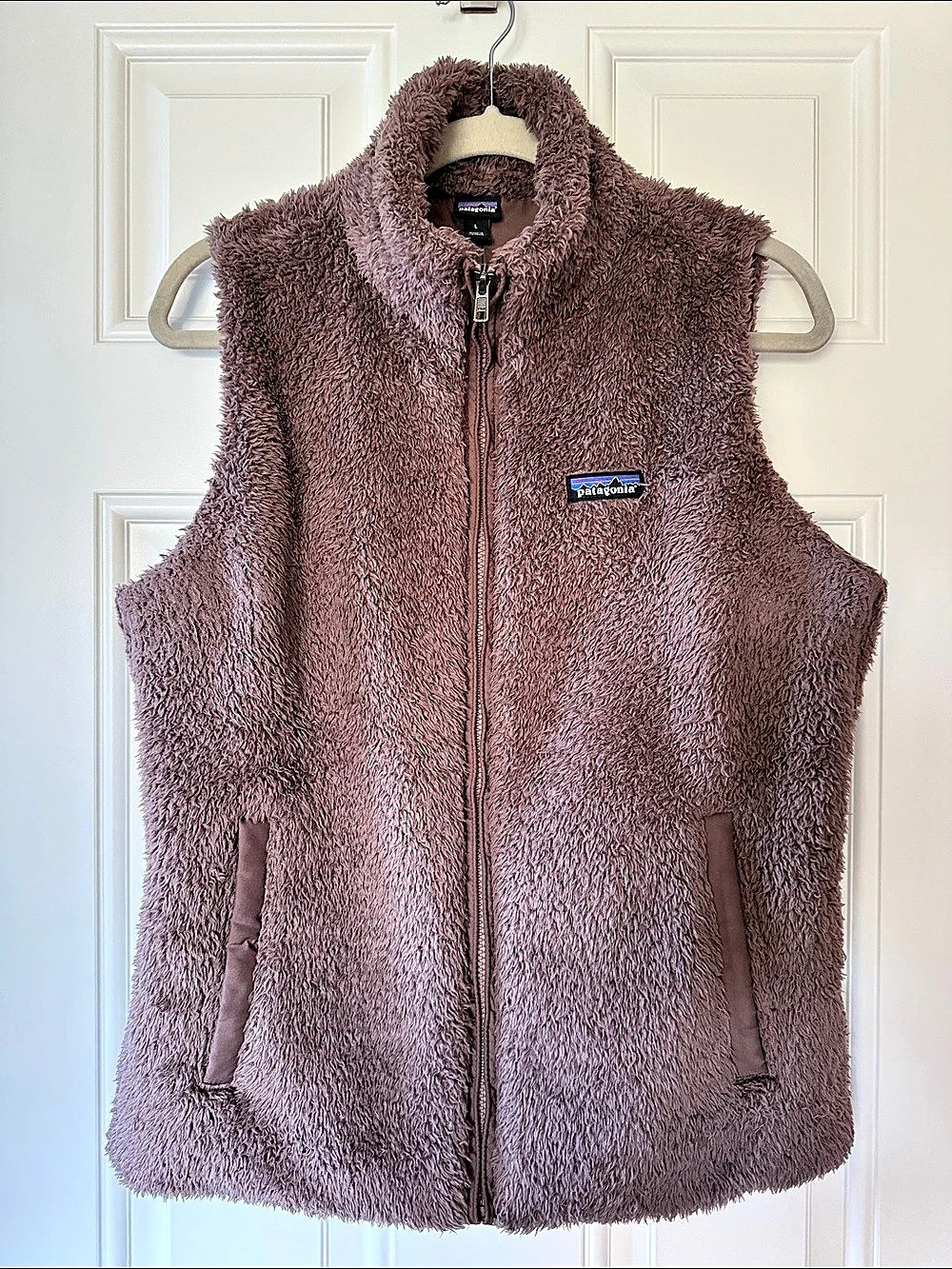Patagonia Women's Los Gatos Vest Fleece Brown Large